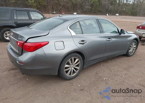 2015 Infiniti Q50 Premium из США, поврежденный, VIN JN1BV7AR7FM411559